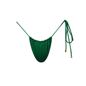 Brand New Sommer Swim Xena and Naomi Bikini Bottom in Emerald